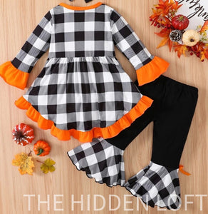 Plaid Halloween Outfit