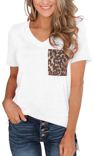Leopard Pocket Tee