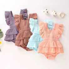 Load image into Gallery viewer, Cotton Baby Romper