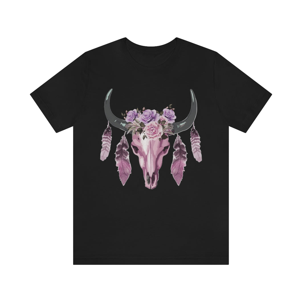 Floral Longhorn T-shirt