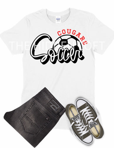 Cougars Soccer T-Shirt