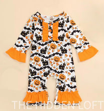 Load image into Gallery viewer, Halloween Print Baby Romper