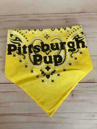 Pittsburgh Pup Bandana