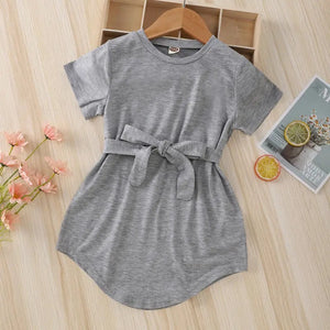 Grey T-Shirt Dress