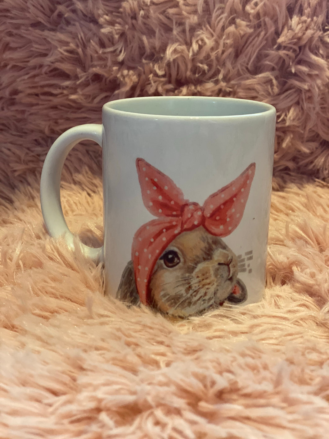 Bunny with Headband Coffee Mug