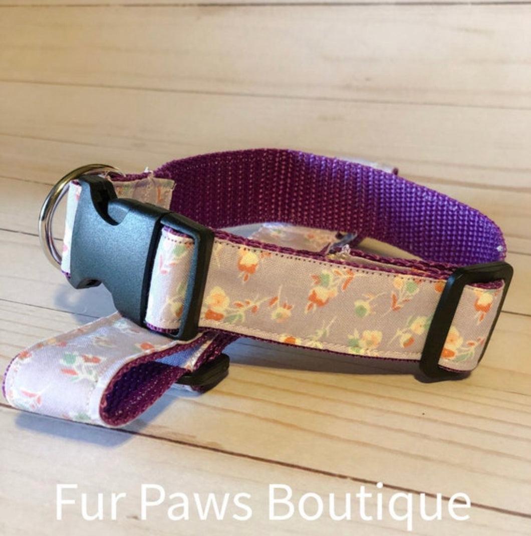 Lavender Floral Spring Collar