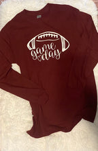 Load image into Gallery viewer, Women’s Game Day Shirt-Burgundy