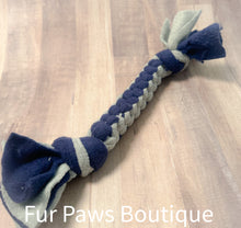 Load image into Gallery viewer, Fleece Rope Dog Toy