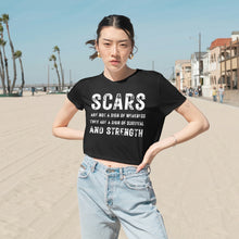 Load image into Gallery viewer, Scars Crop Tee