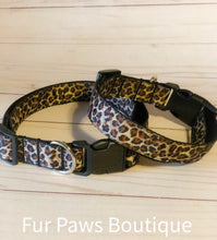 Load image into Gallery viewer, Leopard Print Dog Collar