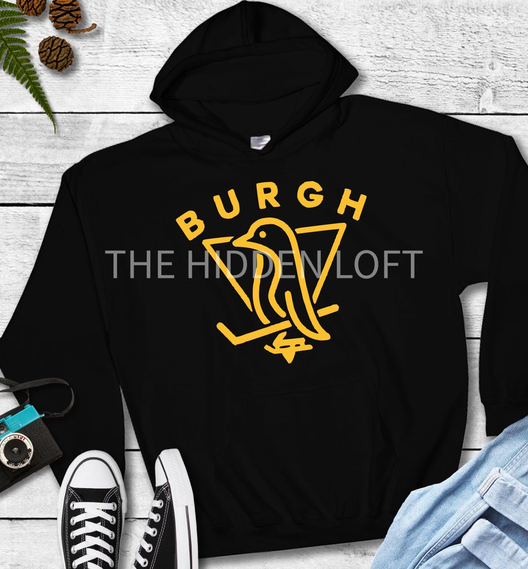 Burg Penguin Hockey-Hoodie