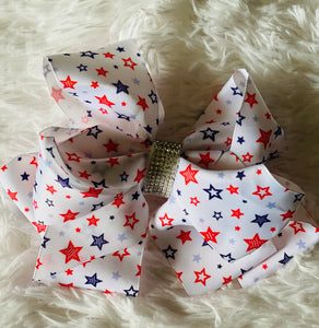 Patriotic Star HairBows