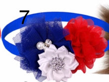 Load image into Gallery viewer, Patriotic Floral Pet Accessories