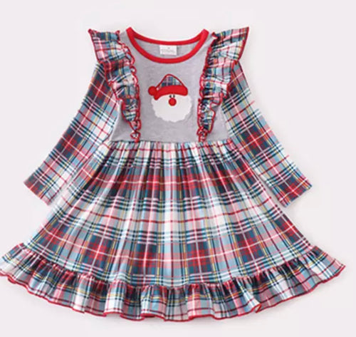 Plaid Santa Dress