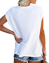 Load image into Gallery viewer, Women’s Sleeveless Pocket Shirt