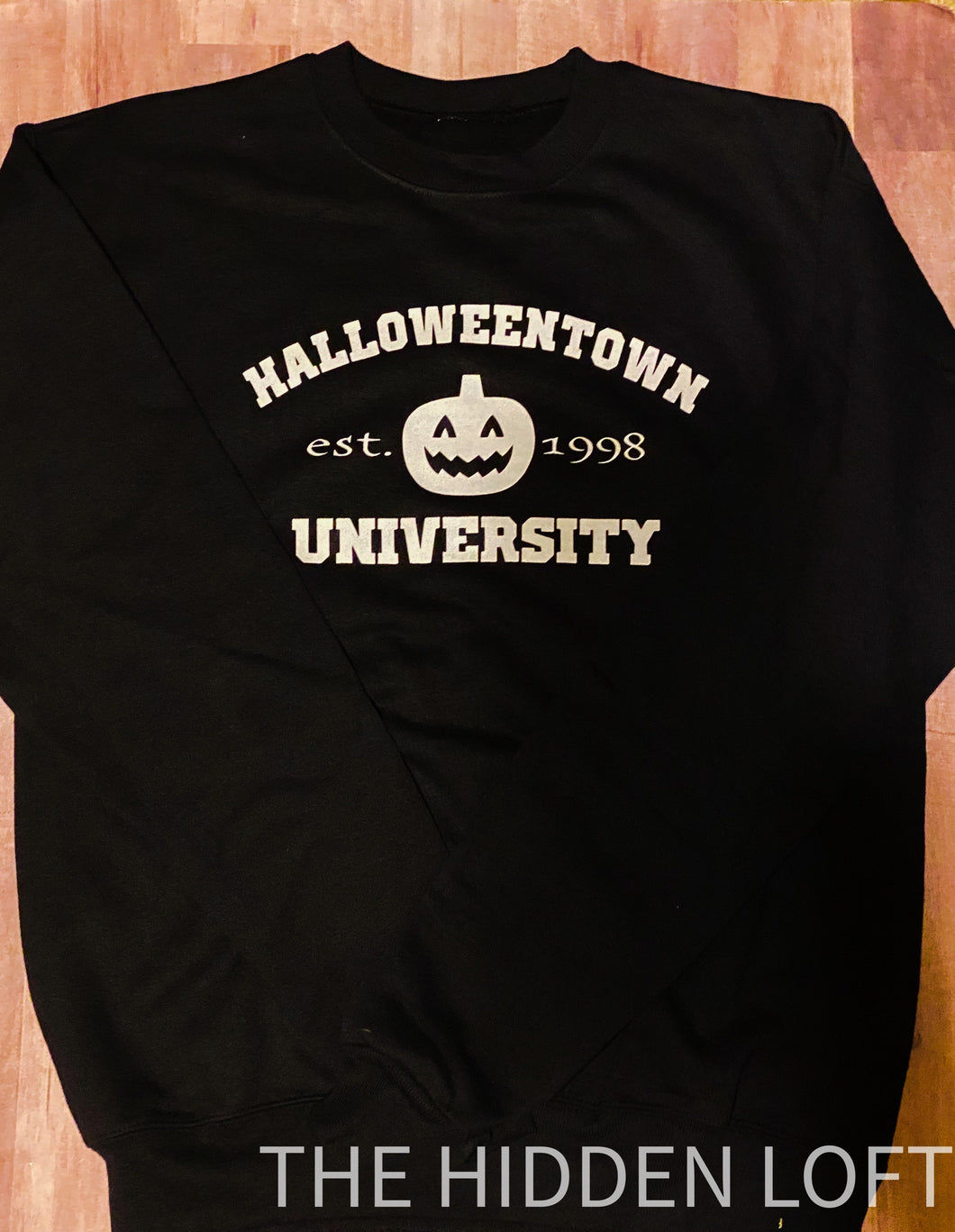 HALLOWEENTOWN UNIVERSITY Crewneck Sweatshirt