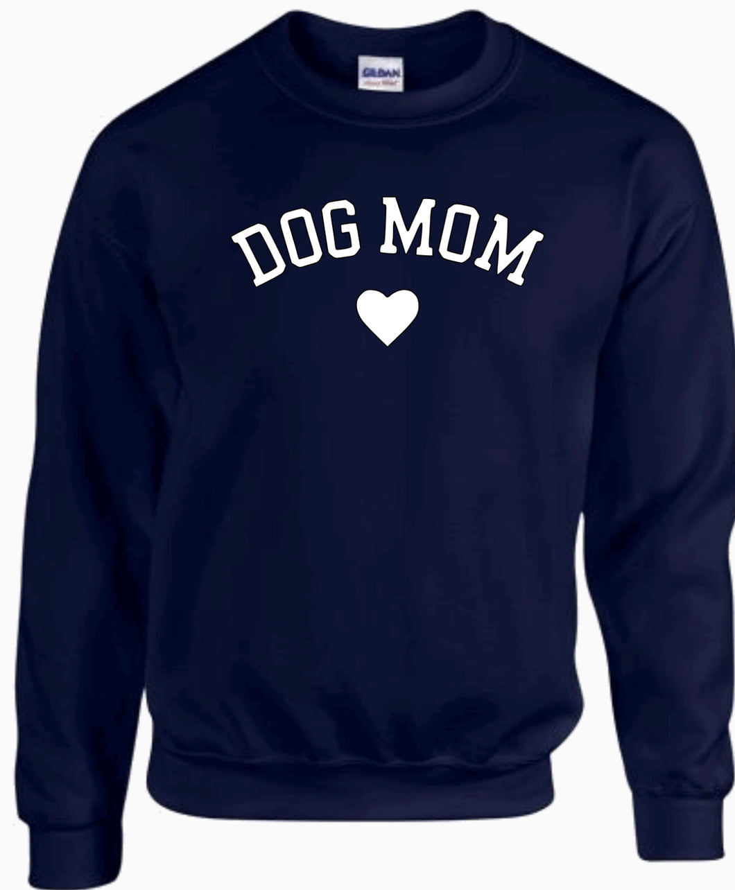Dog Mom Crew Neck Sweatshirt