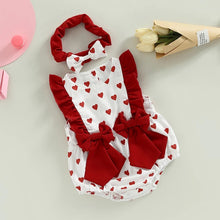 Load image into Gallery viewer, Valentine Baby Bubble Romper