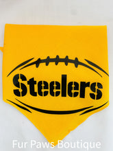 Load image into Gallery viewer, Steelers Dog Bandana